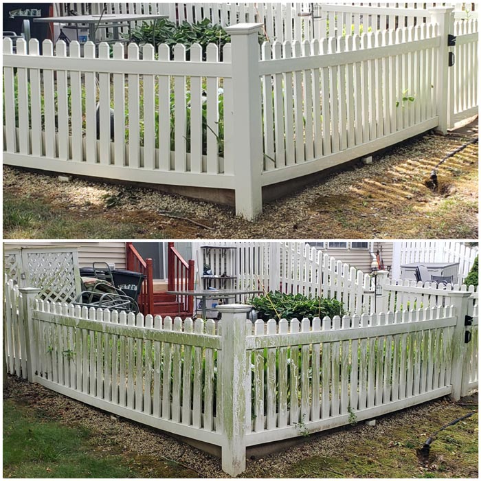fence before and after