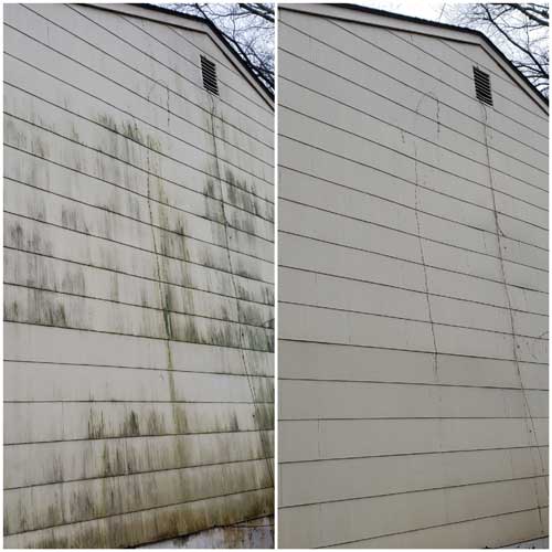 House Washing Before and After